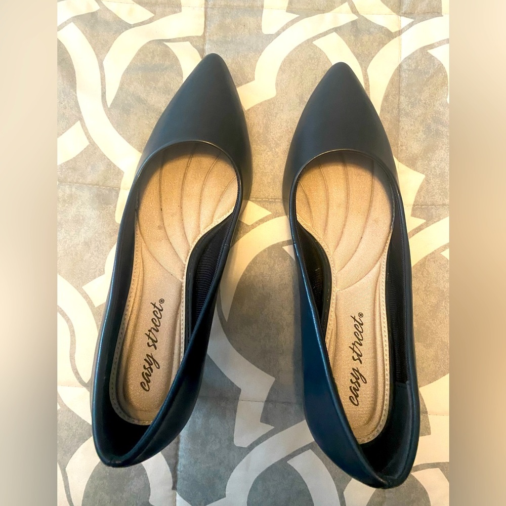 Easy Street Navy Blue High Heels